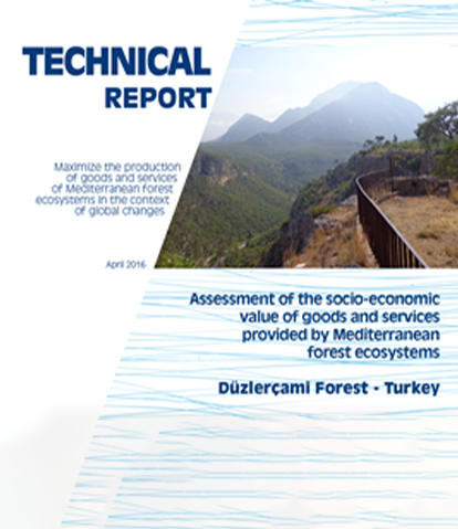 Düzlerçamı Ormanı Ekosistem Hizmetleri Değerlendirmesi Orman Genel Müdürlüğü ve Doğa Koruma Merkezi ortak yayınıdır
